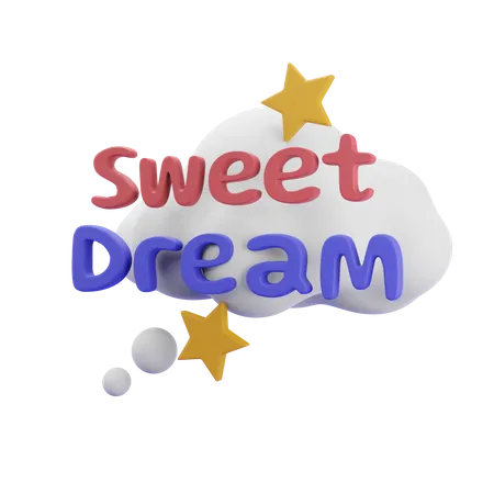 Free Dulces sueños  3D Illustration