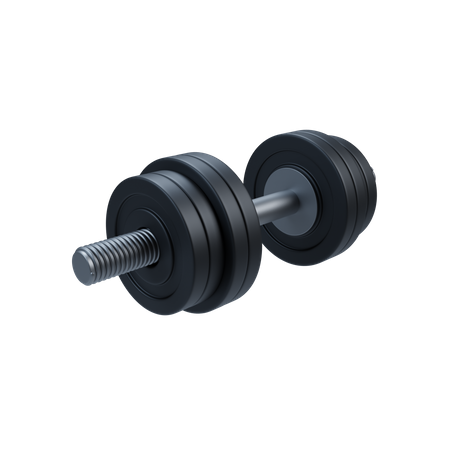 Free Dumbbells  3D Illustration