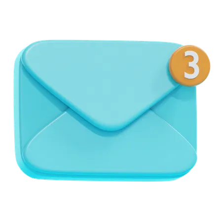 Free E-mail  3D Icon