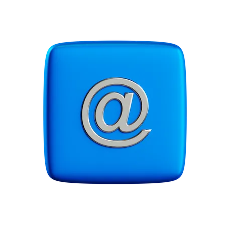 Free E Mail Button  3D Icon