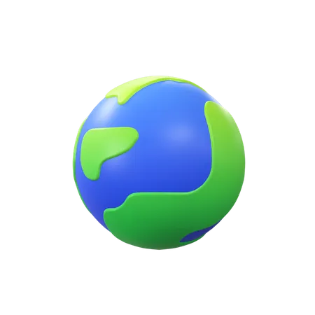 Free Earth 3D Icon