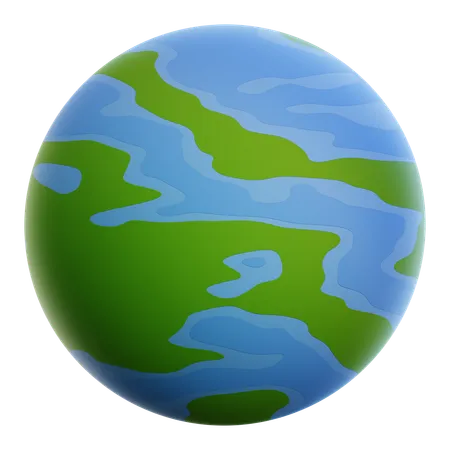 Free Earth  3D Icon