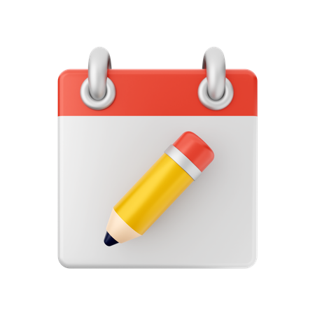 Free Edit Date  3D Icon