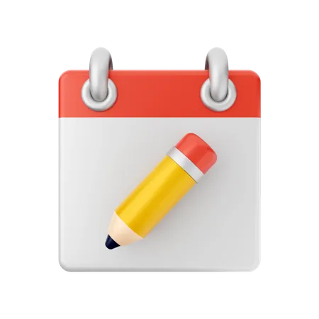 Free Edit Date  3D Icon