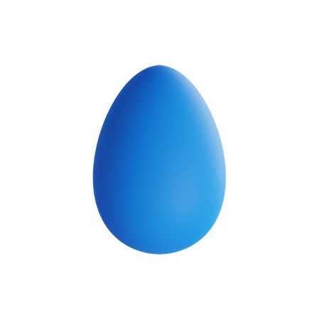Free Egg 3D Illustration