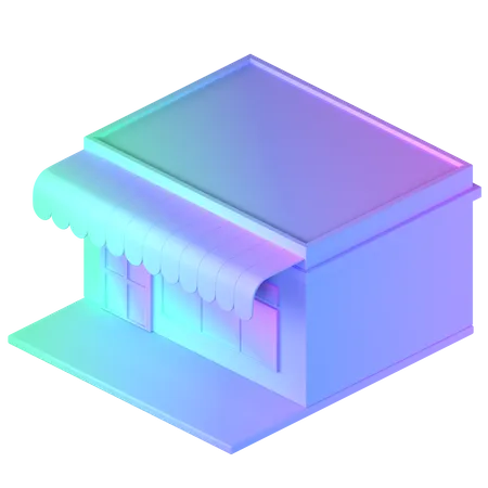 Free Einkaufsladen  3D Icon