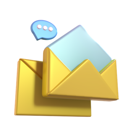 Free Email  3D Icon