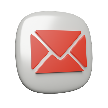 Free Email  3D Icon