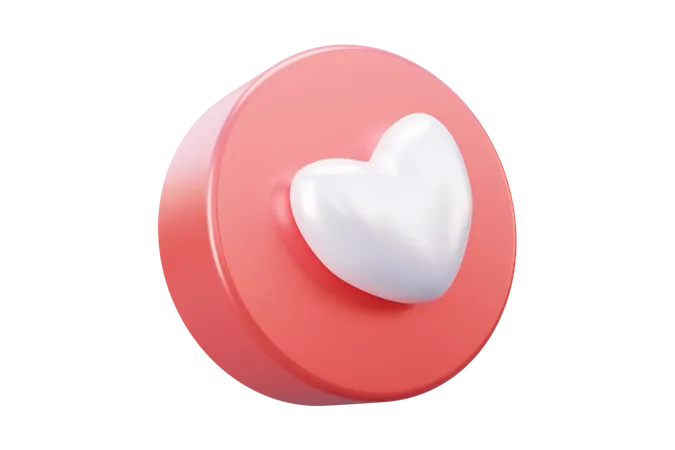 Free Emoji de amor nas redes sociais  3D Icon