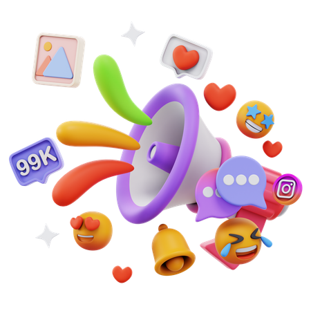 Free Émoticônes des réseaux sociaux  3D Icon