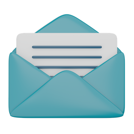 3d envelope icon