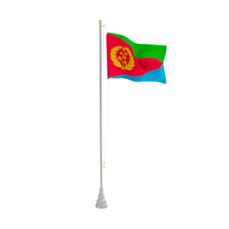 Free Eritrea  3D Illustration