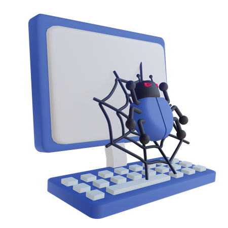 Free Erro de computador  3D Icon