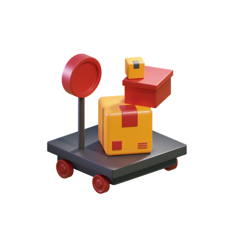 Free Escala de pacote  3D Icon