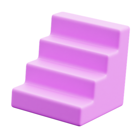 Free Escaliers cube formes abstraites  3D Icon