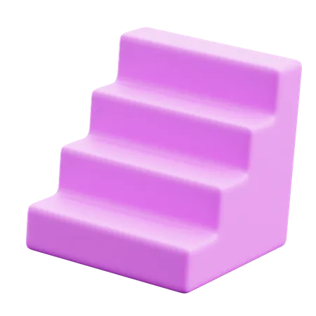 Free Escaliers cube formes abstraites  3D Icon