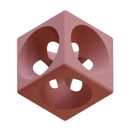 Free Cubo booleano esfera  3D Icon
