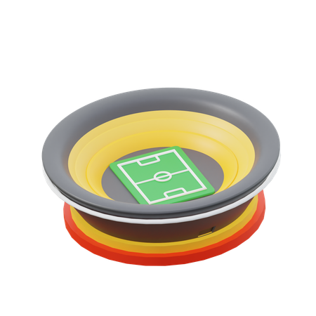 Free Estádio  3D Icon