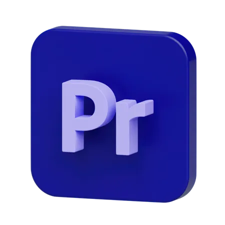 Free Logotipo do premierpro  3D Logo