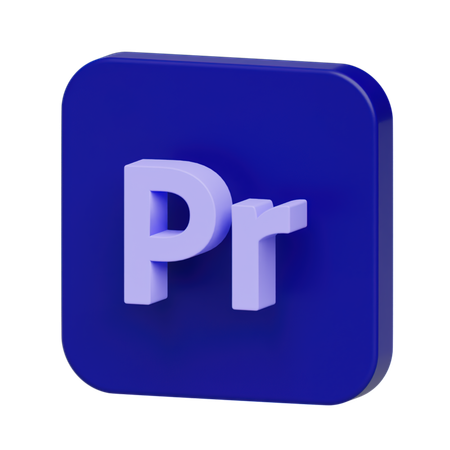 Free Logotipo do premierpro  3D Illustration