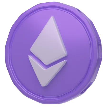 Free Eth  3D Icon