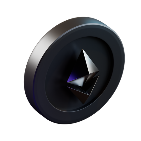 Free Ethereum  3D Icon
