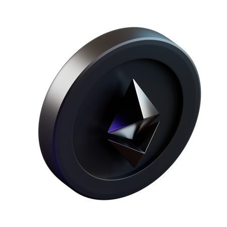 Free Ethereum  3D Icon