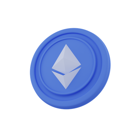 Free Ethereum  3D Icon