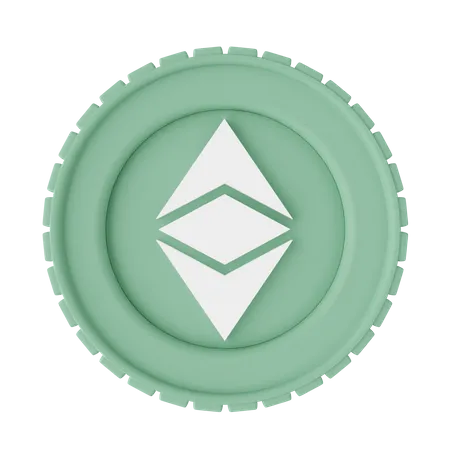 Free Ethereum Classic  3D Illustration