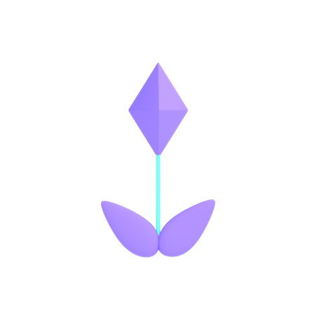 Free Ethereum Plant 3D Illustration