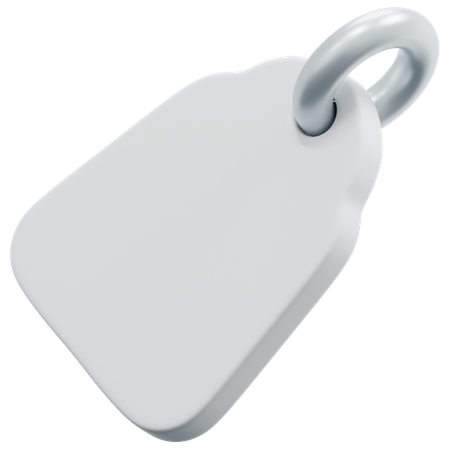 Free Etiqueta cônica em branco  3D Icon