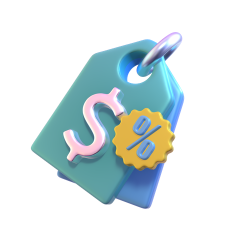 Free Etiqueta de preço  3D Icon