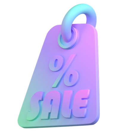 Free Étiquette de vente  3D Icon