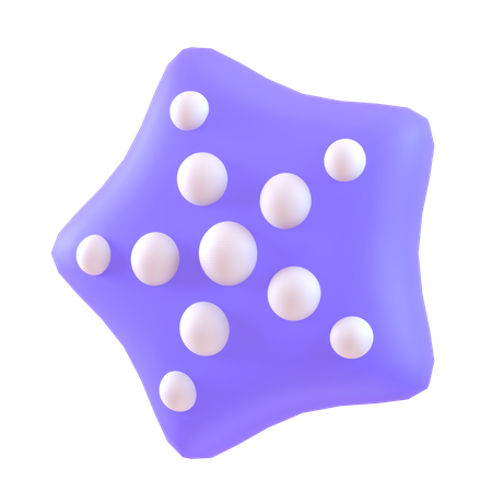 Free Étoile de mer  3D Icon