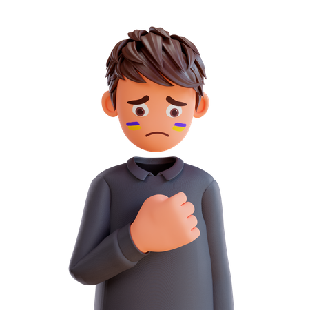 Free Eu estou com a Ucrânia  3D Icon