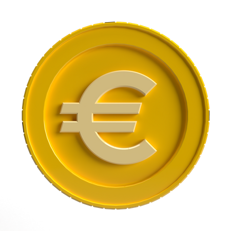 Free Euro Coin  3D Icon