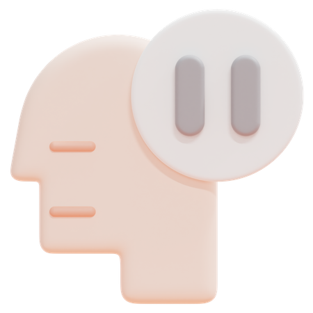 Free Expressionless Mind  3D Icon