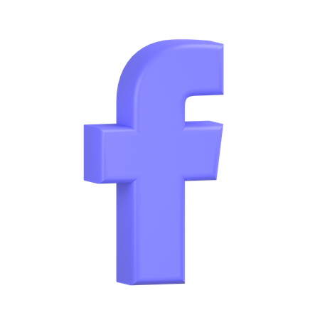 Free Facebook-1  3D Icon