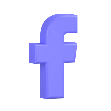 Free Facebook-1  3D Icon