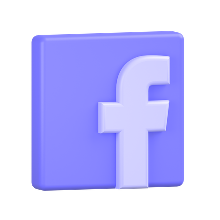 Free Facebook-2  3D Icon