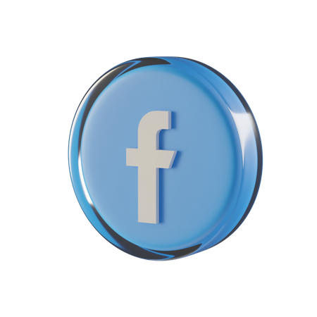 Free Facebook  3D Icon