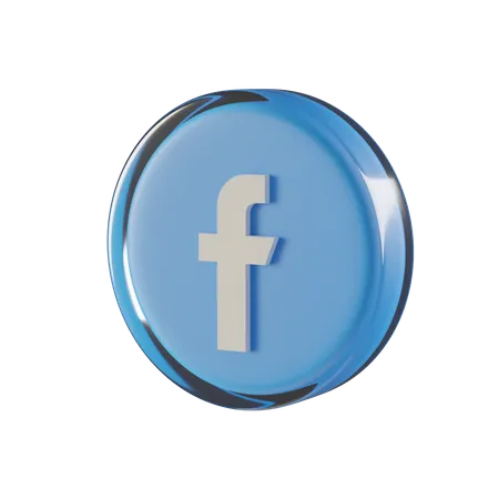 Free Facebook  3D Icon