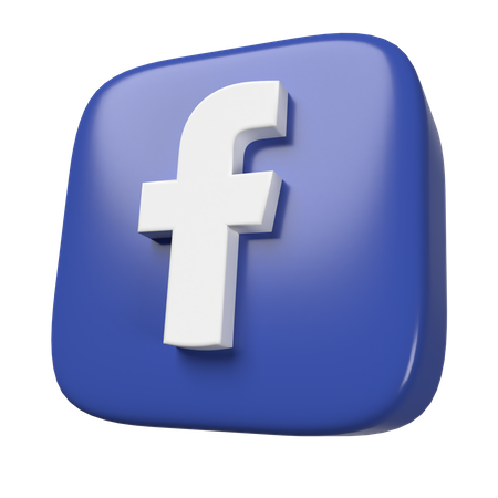 Free Facebook  3D Icon