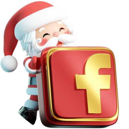 Free Facebook  3D Icon