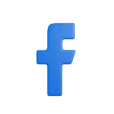 Free Facebook  3D Icon