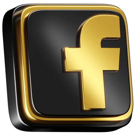 Free Facebook  3D Icon