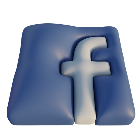 Free Facebook  3D Icon