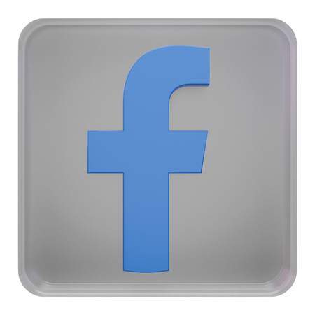 Free Facebook  3D Icon