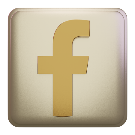 Free Facebook  3D Icon