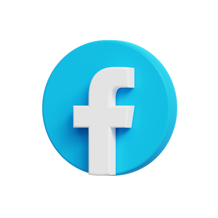 Free Facebook  3D Icon